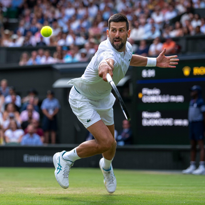 温网鏖战拉沃尔杯，德约科维奇统治全场